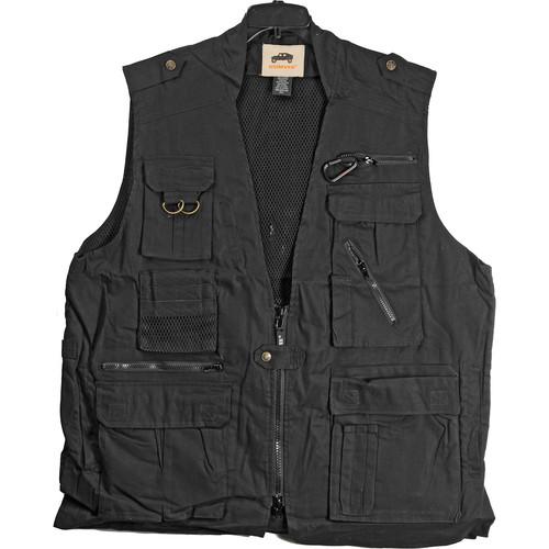 Humvee by CampCo Safari Photo Vest (Medium, Black) HMV-VS-BK-M