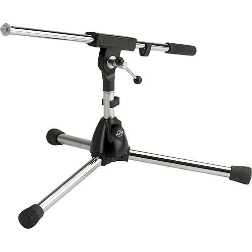 K&M 259/1 Extra Low Microphone Stand with Boom Arm 25910-500-55