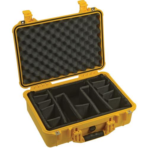 Pelican 1504 Waterproof 1500 Case with Padded Black 1500-004-150