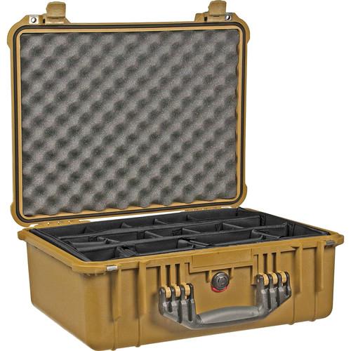 Pelican 1554 Waterproof 1550 Case with Dividers 1550-004-240