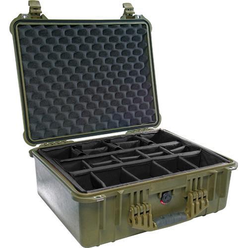 Pelican 1554 Waterproof 1550 Case with Dividers 1550-004-240