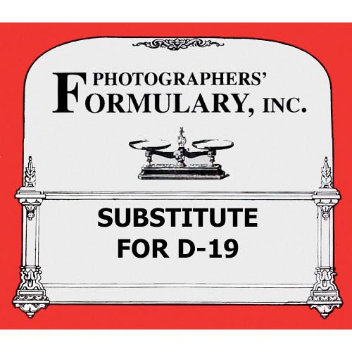 Photographers' Formulary Substitute for D-19 Black & 01-0035, Photographers', Formulary, Substitute, D-19, Black, &, 01-0035