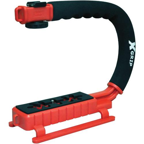Opteka X-Grip Pro Video Stabilizing Handle (Red) XGRIPR, Opteka, X-Grip, Pro, Video, Stabilizing, Handle, Red, XGRIPR,