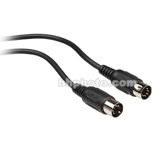 Hosa Technology MIDI to MIDI (STD) Cable (3', Black) MID-303BK