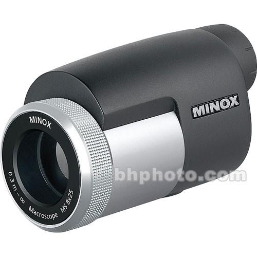 Minox 8x25 Macroscope Monocular (Black & Silver) 62206