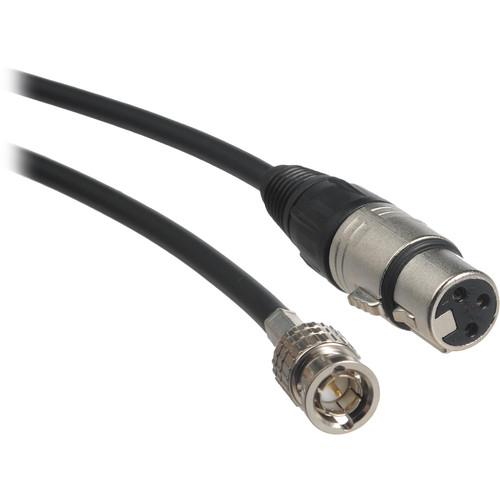 Comprehensive XLR Female to BNC Timecode Cable (3') XLRJ-BP-3B