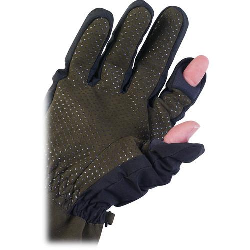 AquaTech Sensory Gloves (Medium, Black/Moss) 1753