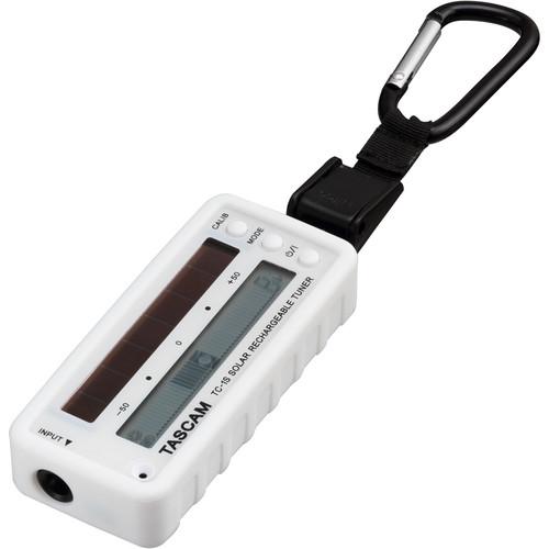 Tascam TC-1S - Solar Rechargeable Instrument Tuner TC-1SGN, Tascam, TC-1S, Solar, Rechargeable, Instrument, Tuner, TC-1SGN,