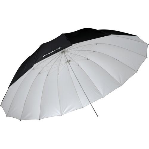 Westcott 7' Parabolic Umbrella (White Diffusion) 4632, Westcott, 7', Parabolic, Umbrella, White, Diffusion, 4632,
