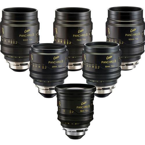 Cooke miniS4/i Cine Lens Set of Six Lenses, 18 to CKEP SET6