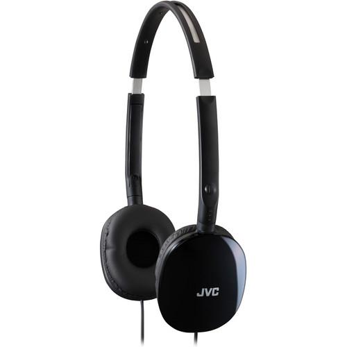 JVC HA-S160 FLATS On-Ear Stereo Headphones (Red) HAS160R