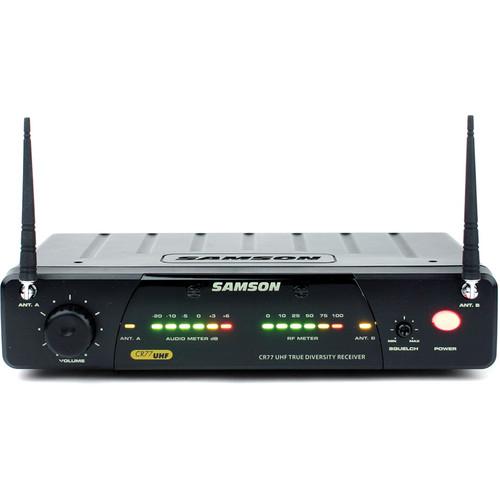 Samson CR77 Wireless Microphone Receiver SW77R00N1, Samson, CR77, Wireless, Microphone, Receiver, SW77R00N1,