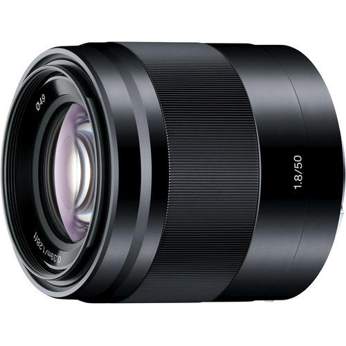 Sony  E 50mm f/1.8 OSS Lens (Silver) SEL50F18