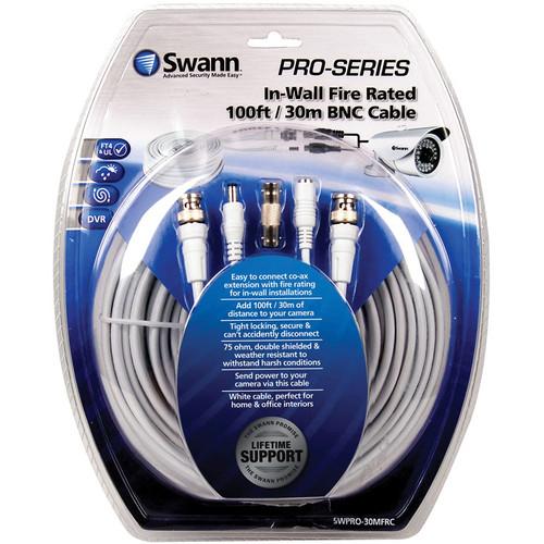 Swann In-Wall Fire Rated BNC Extension Cable SWPRO-60MFRC-GL