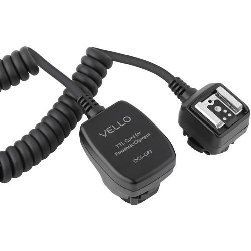 Vello Off-Camera TTL Flash Cord for Canon Cameras (6.5') OCS-C6, Vello, Off-Camera, TTL, Flash, Cord, Canon, Cameras, 6.5', OCS-C6