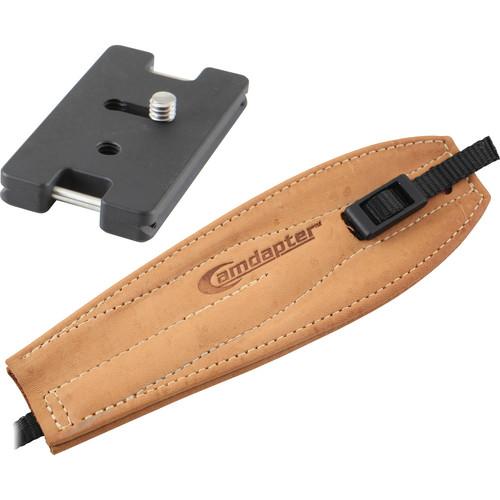 Camdapter Arca Adapter with Chestnut Pro Strap CB-0002-CHESTNUT, Camdapter, Arca, Adapter, with, Chestnut, Pro, Strap, CB-0002-CHESTNUT