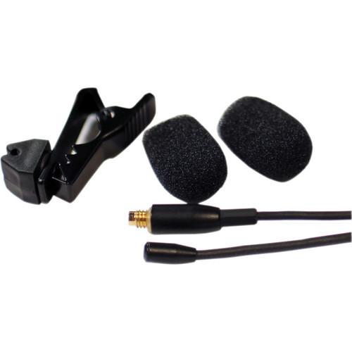 Que Audio DA04 Lavalier Microphone (Black) DA04 BL, Que, Audio, DA04, Lavalier, Microphone, Black, DA04, BL,