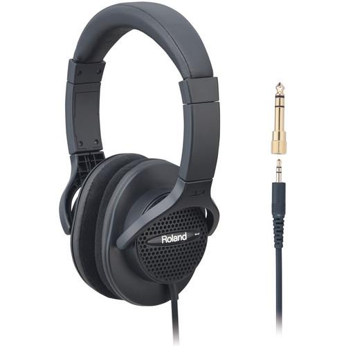 Roland  RH-A7 Monitor Headphones (Black) RH-A7-BK, Roland, RH-A7, Monitor, Headphones, Black, RH-A7-BK, Video