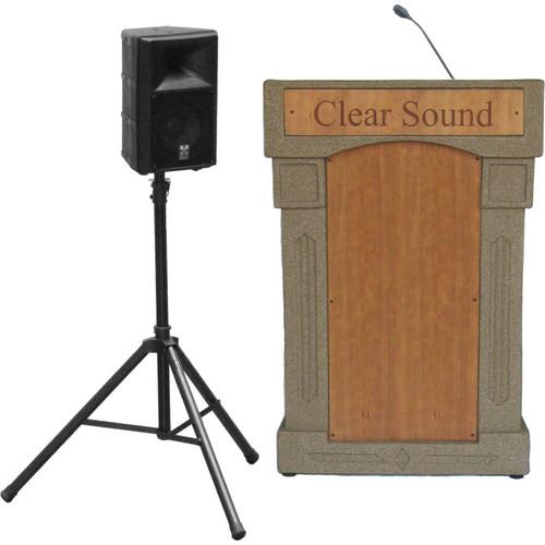 Summit Lecterns DaVinci Presenter Lectern SPDV12BL0, Summit, Lecterns, DaVinci, Presenter, Lectern, SPDV12BL0,