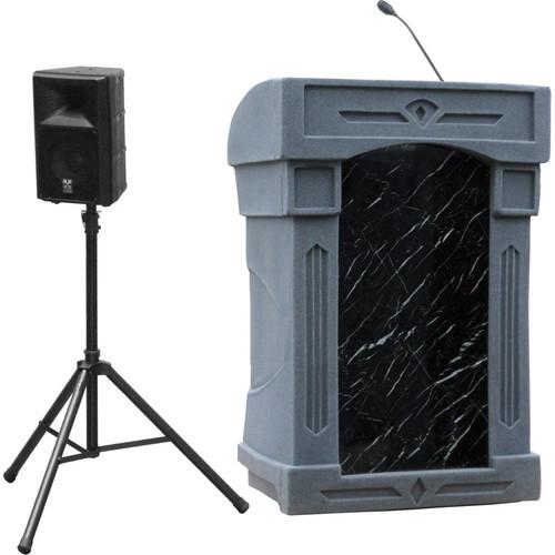 Summit Lecterns DaVinci Presenter Lectern SPDV12BL0, Summit, Lecterns, DaVinci, Presenter, Lectern, SPDV12BL0,