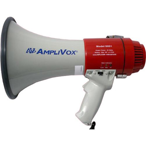 AmpliVox Sound Systems S600 Mini-Meg 10W Megaphone S600, AmpliVox, Sound, Systems, S600, Mini-Meg, 10W, Megaphone, S600,