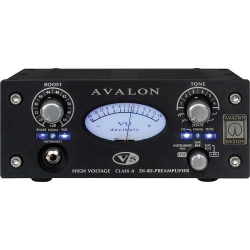 Avalon Design V5 Pure Class A Microphone Preamplifier V5-B