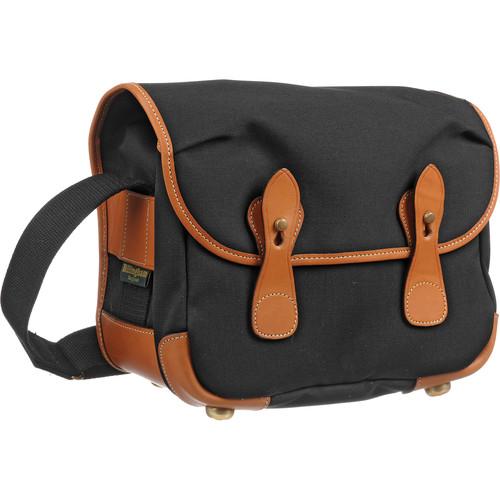 Billingham L2 Bag (Black with Tan Leather Trim) BI 501701, Billingham, L2, Bag, Black, with, Tan, Leather, Trim, BI, 501701,
