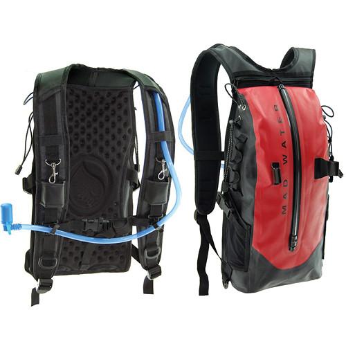 Madwater Action Sports Waterproof Hydration Pack (Red) M50102