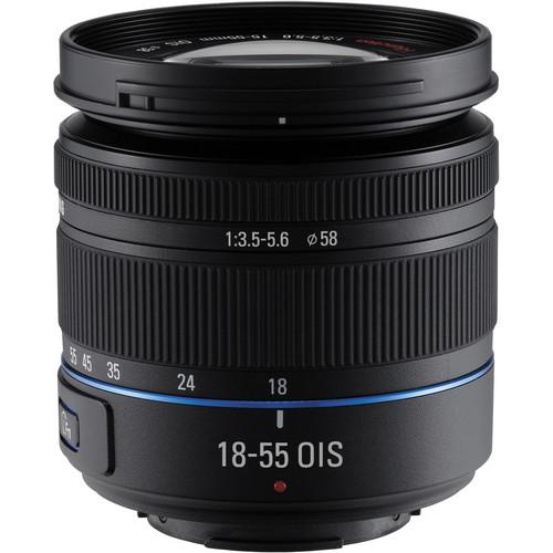 Samsung 18-55mm f/3.5-5.6 OIS Compact Zoom Lens EX-S1855CSB/US