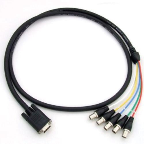 Canare 5VDS015-1.5C DsubHD15 to BCP-C1 Cable (1.5 m), Canare, 5VDS015-1.5C, DsubHD15, to, BCP-C1, Cable, 1.5, m,