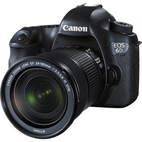 Canon EOS 6D DSLR Camera with 24-105mm f/4L Lens 8035B009