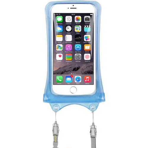 DiCAPac Waterproof Case for Smartphones (Blue) WP-C1-BL