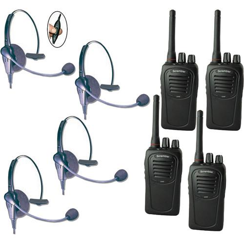 Eartec SC-1000 5-User Two-Way Radio System ECSC5000IL