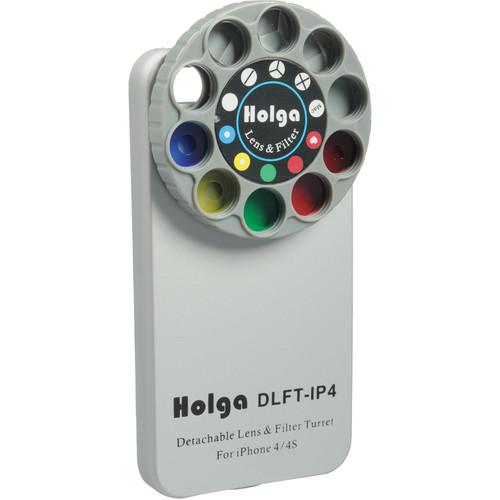 Holga Lens Filter and Case Kit for iPhone 4/4S (Blue) 400131