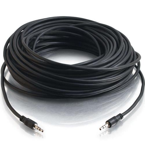 C2G CMG-Rated 3.5mm Stereo Audio Cable with Low Profile 40108