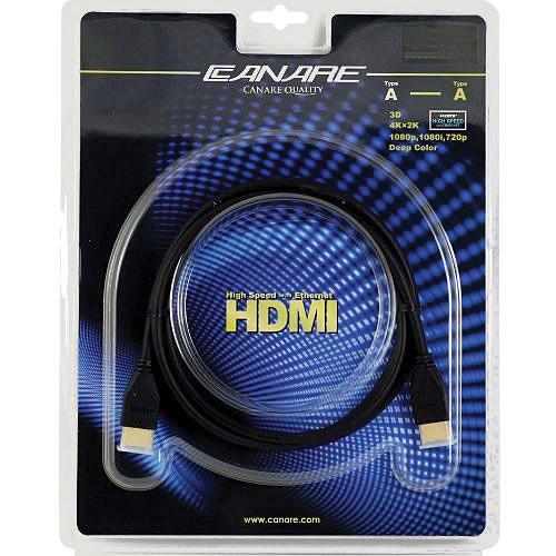 Canare 3' HDMI Cable with Ethernet Channel HDM009ED