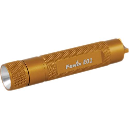 Fenix Flashlight E01 LED Flashlight (Blue) E01-B-BL
