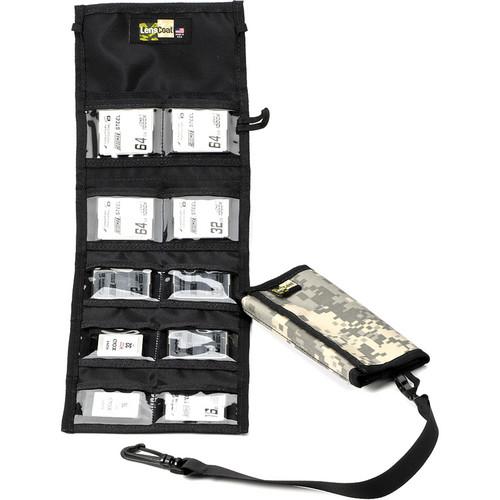 LensCoat Memory Card Wallet CF10 (Forest Green Camo) MWCF10FG