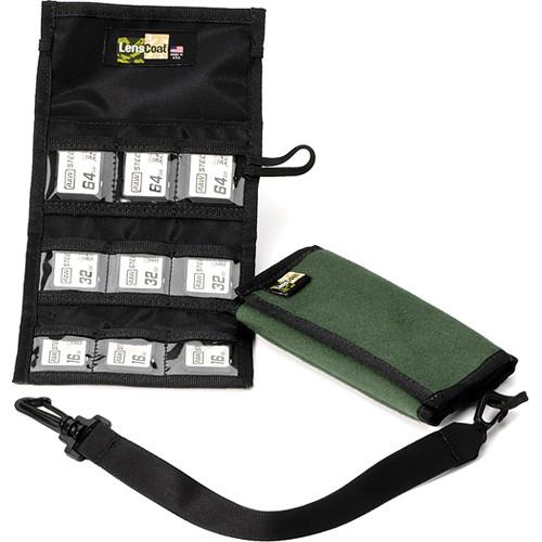 LensCoat Memory Card Wallet SD9 (Forest Green Camo) MWSD9FG