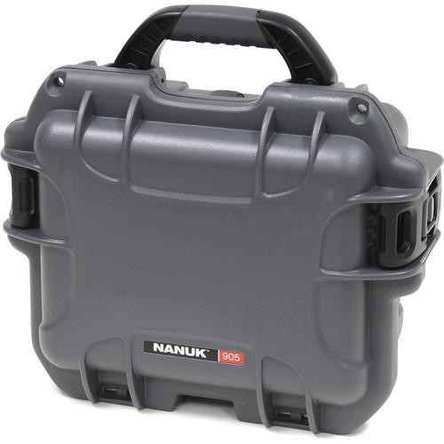 Nanuk 905 Case with Padded Dividers (Graphite) 905-2007