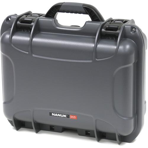 Nanuk 915 Case with Padded Dividers (Graphite) 915-2007