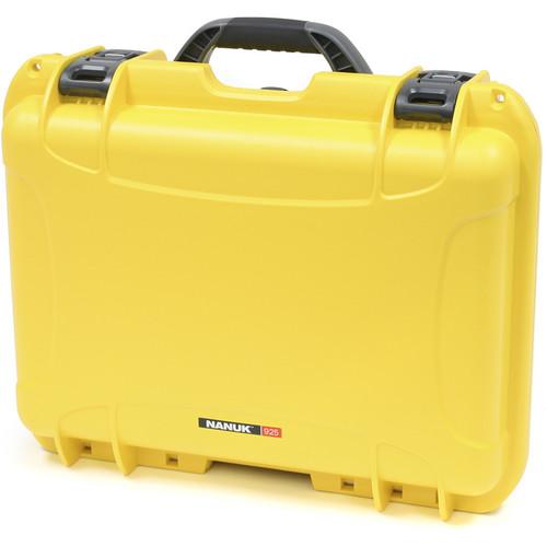 Nanuk 925 Case with Padded Dividers (Yellow) 925-2004