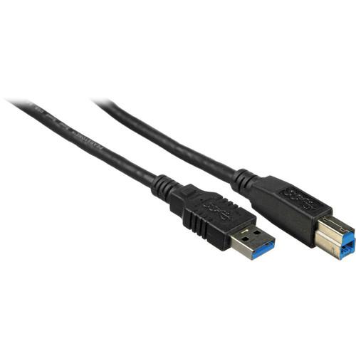 Pearstone USB 3.0 Type A Male to Type B Male Cable - 3' USB3-AB3
