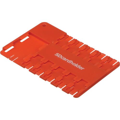 SD Card Holder microSD 10 Slot Cardholder (Yellow) 040110Y, SD, Card, Holder, microSD, 10, Slot, Cardholder, Yellow, 040110Y,