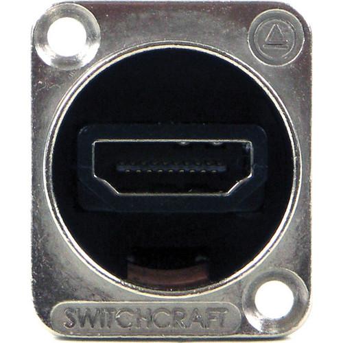 Switchcraft EH Series HDMI Connector (Black) EHHDMI2B, Switchcraft, EH, Series, HDMI, Connector, Black, EHHDMI2B,