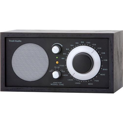 Tivoli Model One AM/FM Table Radio (Black Ash / Silver) M1SLB, Tivoli, Model, One, AM/FM, Table, Radio, Black, Ash, /, Silver, M1SLB