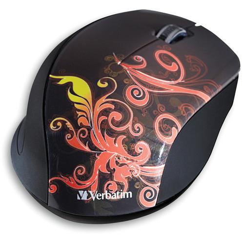 Verbatim Wireless Optical Design Mouse (Graphite Design) 97786