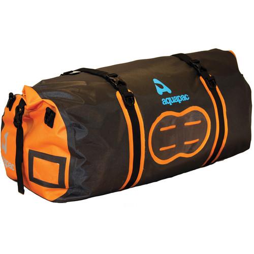 Aquapac 90L Upano Waterproof Duffel (Black, Orange) AQUA-705