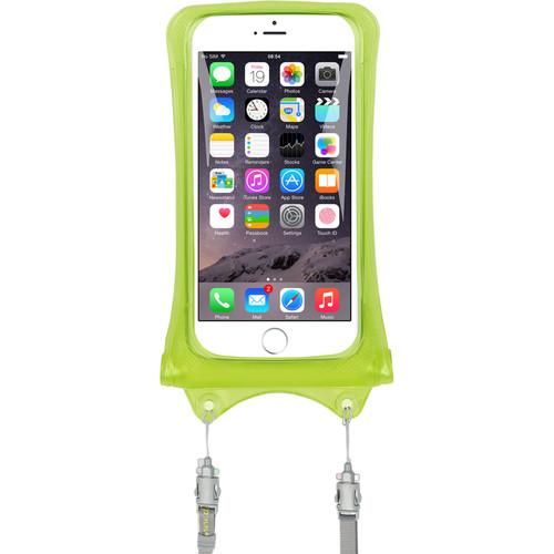 DiCAPac Waterproof Case for Smartphones (Green) WP-C1-G