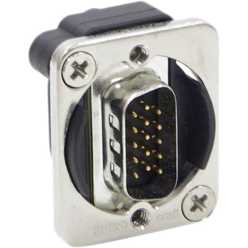 Switchcraft EH Series HD15 D-Sub Male to Male Connector EHHD15MM